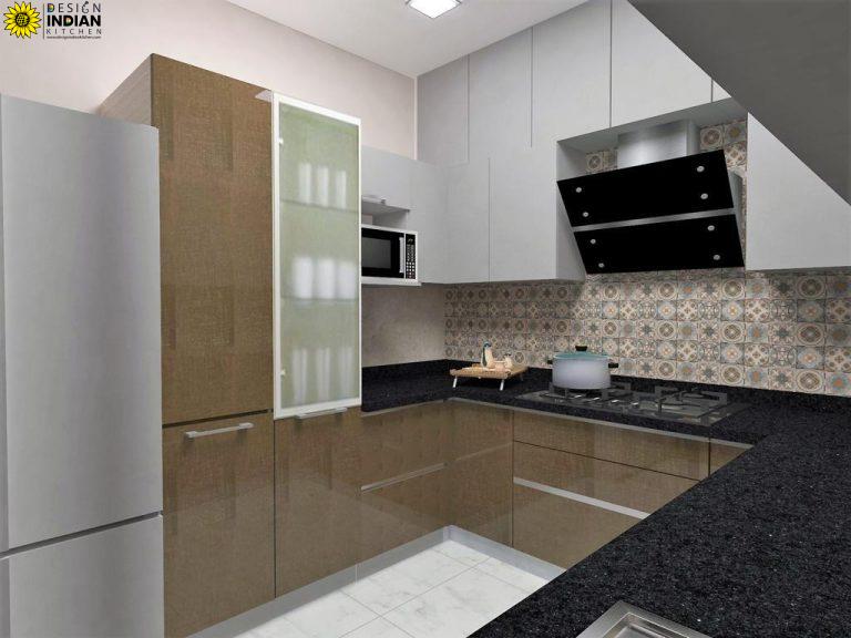 modular kitchen 3d photo