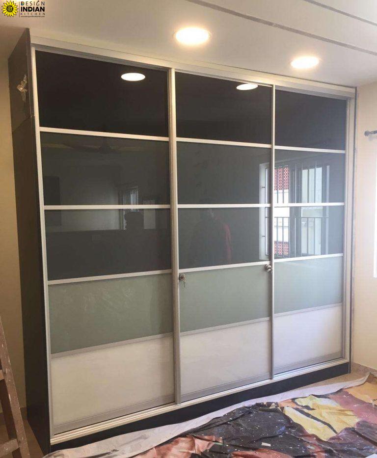 gallery pictures images of lacquer glass wardrobes designs in noida delhi gurgaon noida india 14