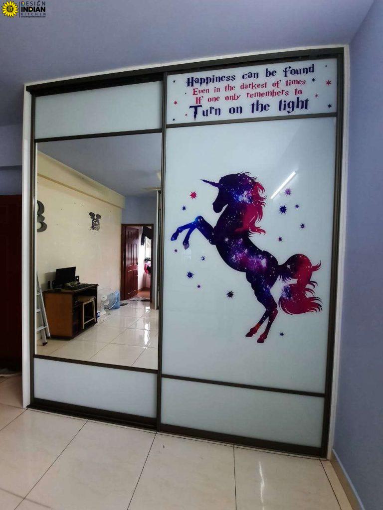 gallery pictures images of lacquer glass wardrobes designs in noida delhi gurgaon noida india 20