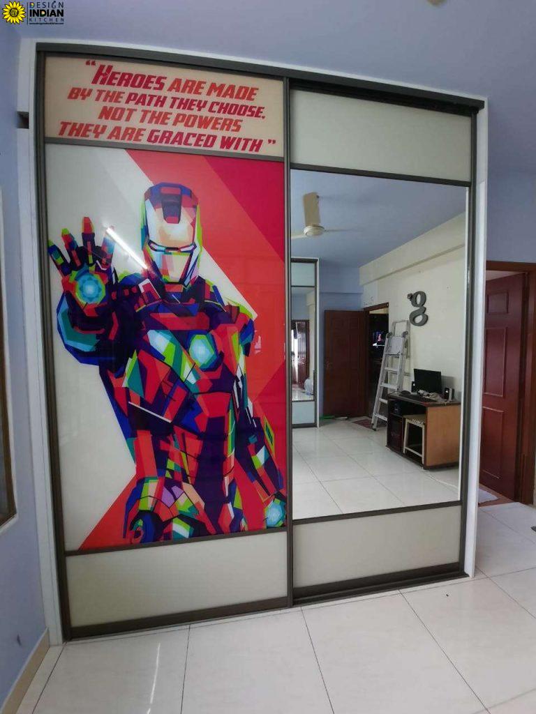 gallery pictures images of lacquer glass wardrobes designs in noida delhi gurgaon noida india 21