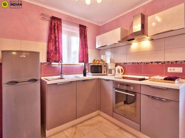 beautiful pink modular kitchens designs in delhi gurgaon noida india best kitchen designs in india top brand 2