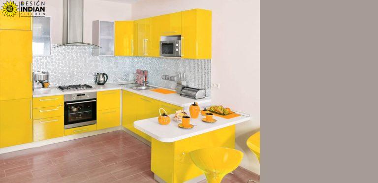 beautiful yellow modular kitchen designs gallery pictures in delhi gurgaon noida india 5