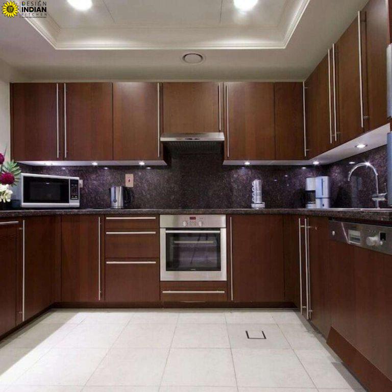brown modular kitchen colours designs in delhi gurgaon noida india 6