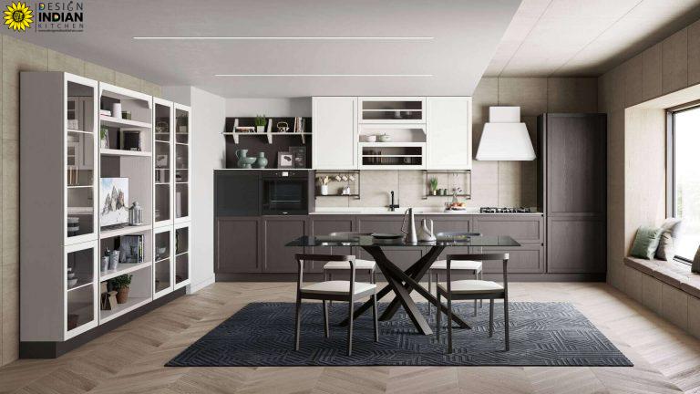 kitchen design ideas in grey colours in delhi gurgaon noida india faridabad largest modular kitchen brand in india 2