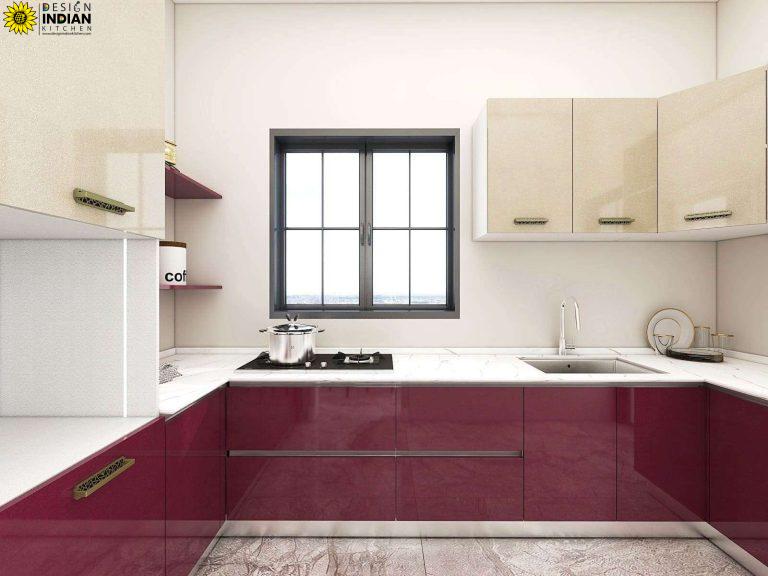 maroon modular kitchen designs maroon colour modular kitchens in delhi gurgaon noida top dealers and manufacturers in india 5