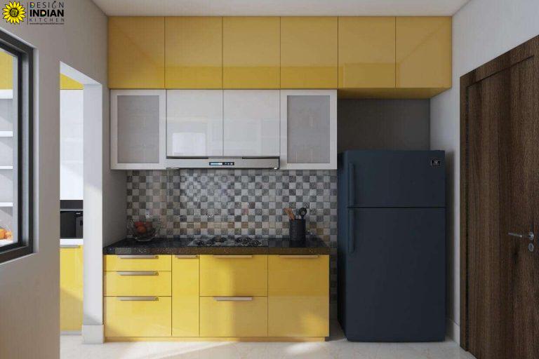 yellow modular kitchen designs in delhi gurgaon noida india design indian kitchen 4