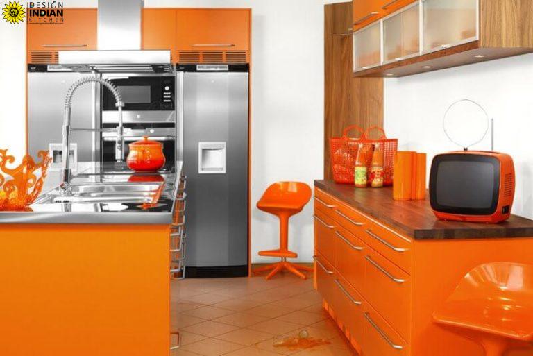 beautiful orange modular kitchen ideas in delhi india top kitchen brand of india 2