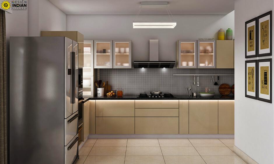 top modular kitchen delhi noida magazine 14615 Beige Modular Kitchen Manufactures