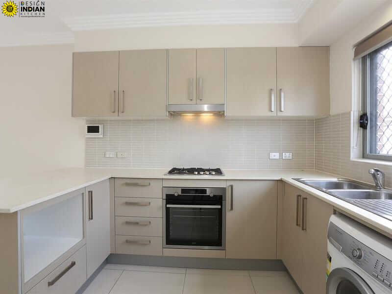 Beige Modular Kitchen Manufactures