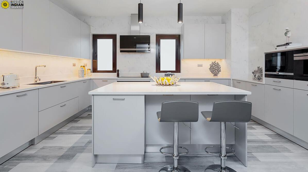 top modular kitchen delhi noida magazine 14630 Grey colour modular kitchen Designs