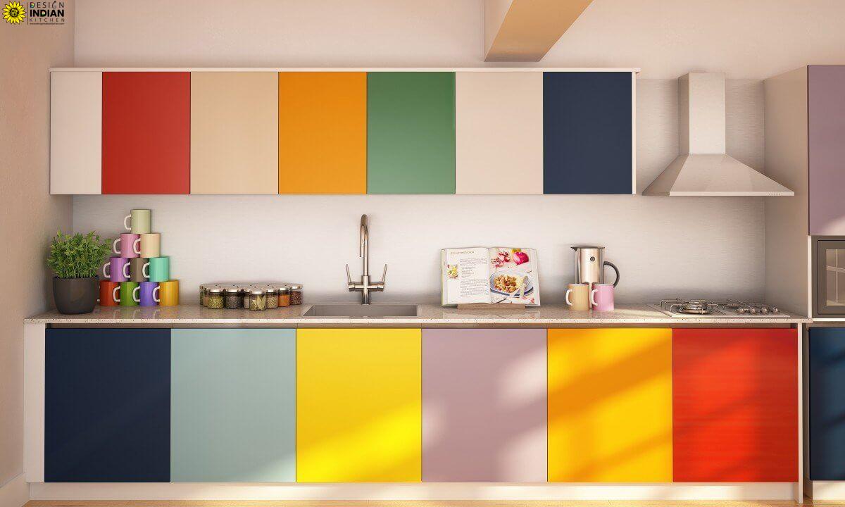 Colorful Modular Kitchen Designs
