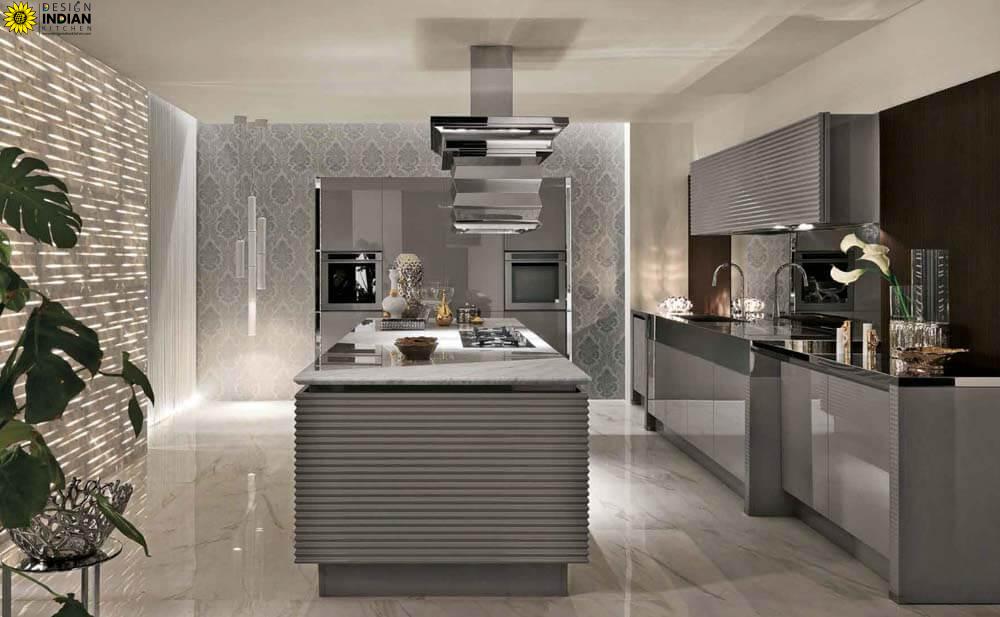Silver Modular Kitchen Manufactures