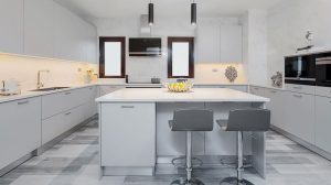 Silver Modular Kitchen Manufactures