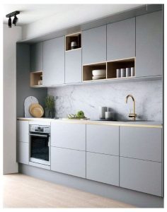 top modular kitchen delhi noida magazine 22313 Silver Modular Kitchen Designs