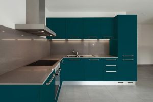 top modular kitchen delhi noida magazine 14910 Teal colour Modular Kitchen Designs