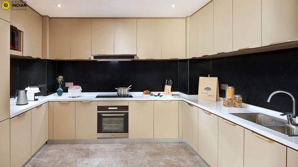 Modern Touch , Cream Color Kitchen