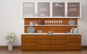 top modular kitchen delhi noida magazine 15001 Crockery Units Designs