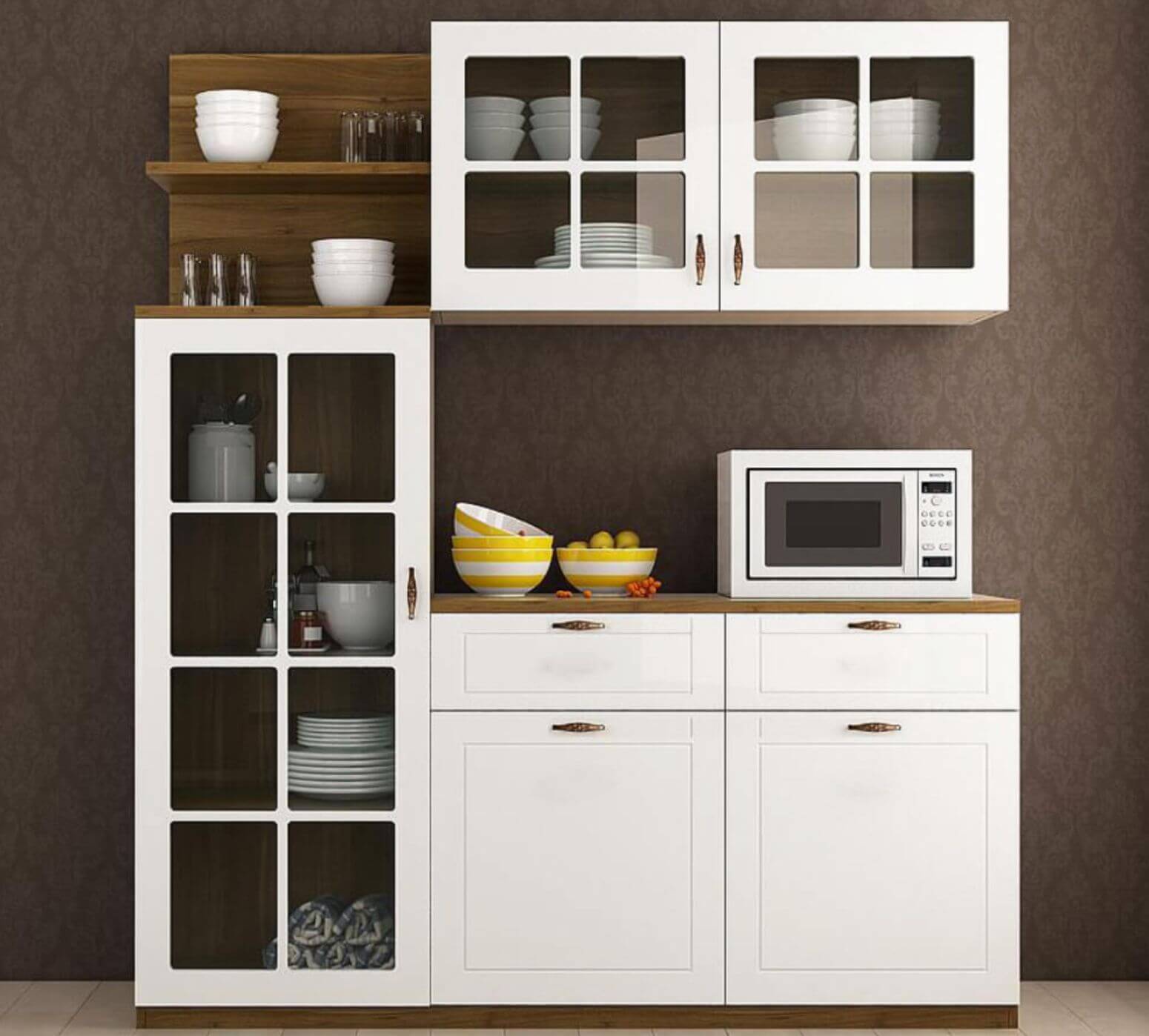 Trending Crockery Unit Designs in Delhi - India