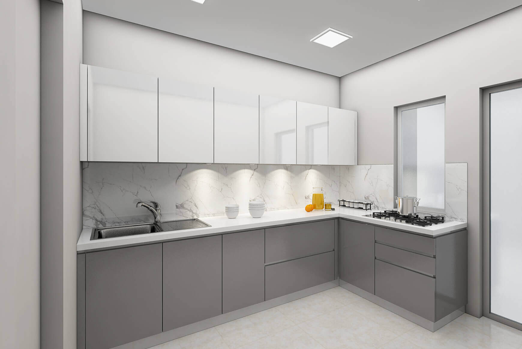 Modular Kitchens at Factory Price in Delhi - NCR