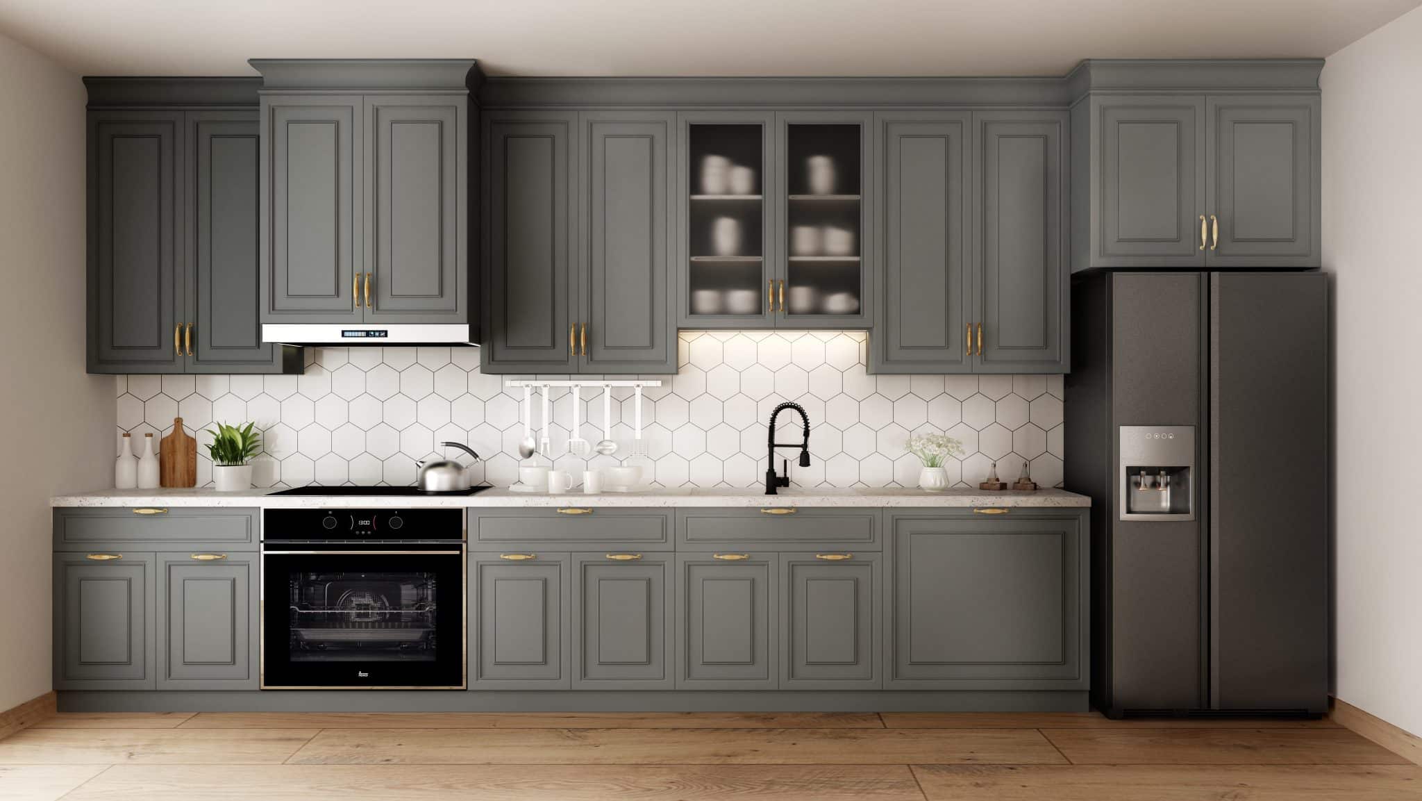 Stylish Kitchen , Modern Polished Modular Kitchen