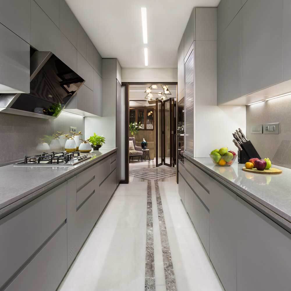 top modular kitchen delhi noida magazine 14635 Acrylic Modular Kitchen Manufacture