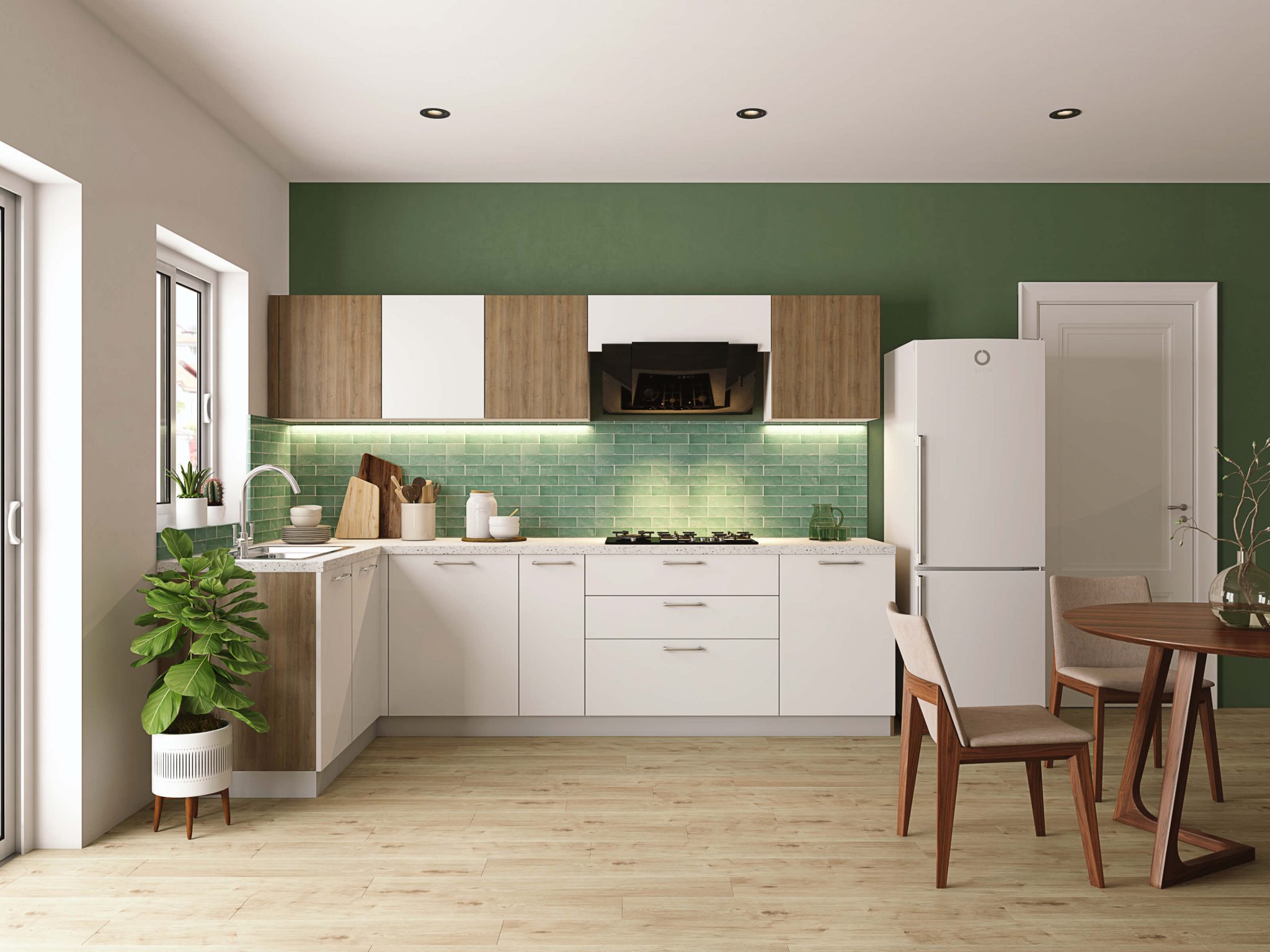 Hettich Modular Kitchen in Ghaziabad