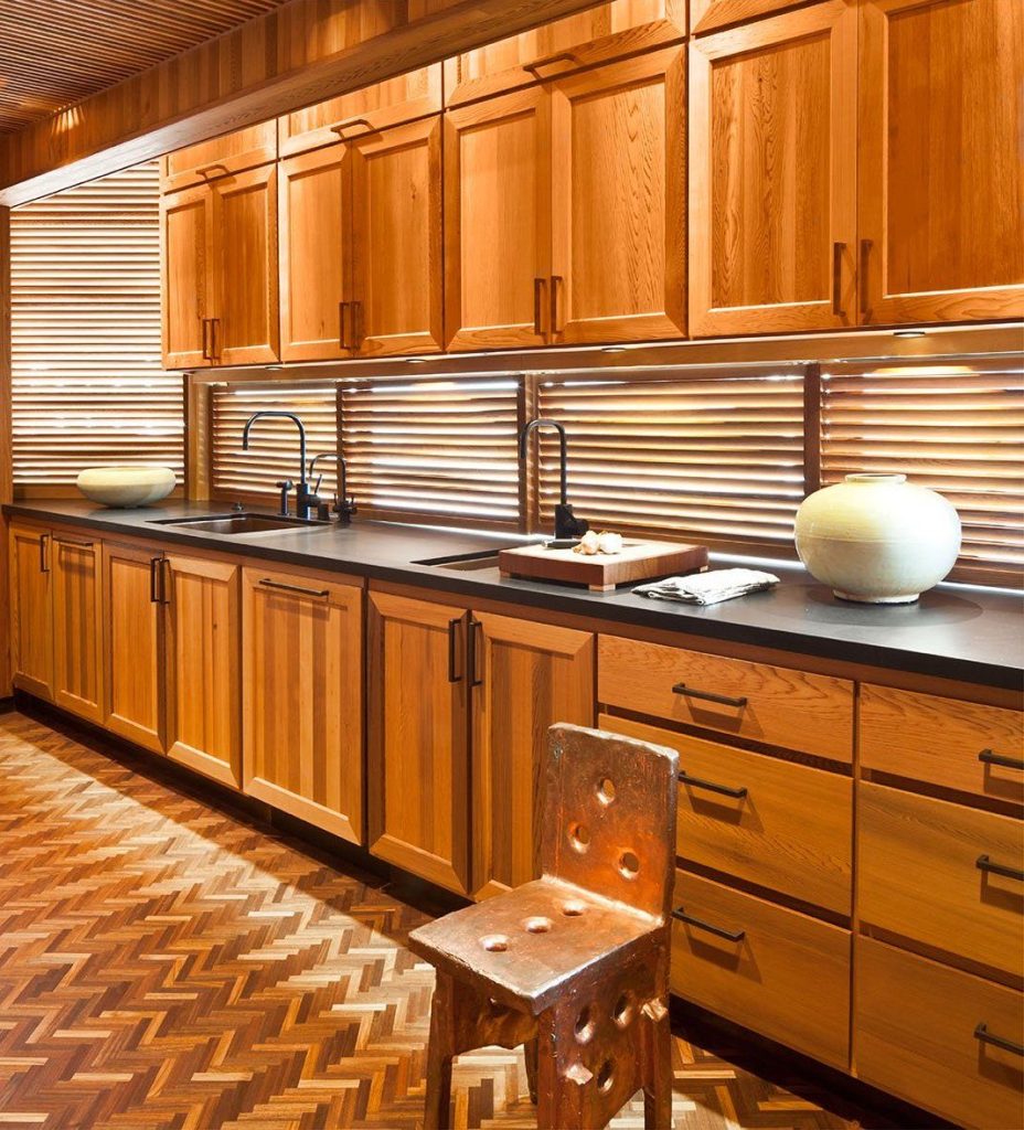 Teak Kitchen , Modular Kitchen Shutters Manufacture