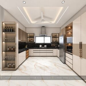 top modular kitchen delhi noida magazine 15013 Modern luxury modular kitchen interior with island