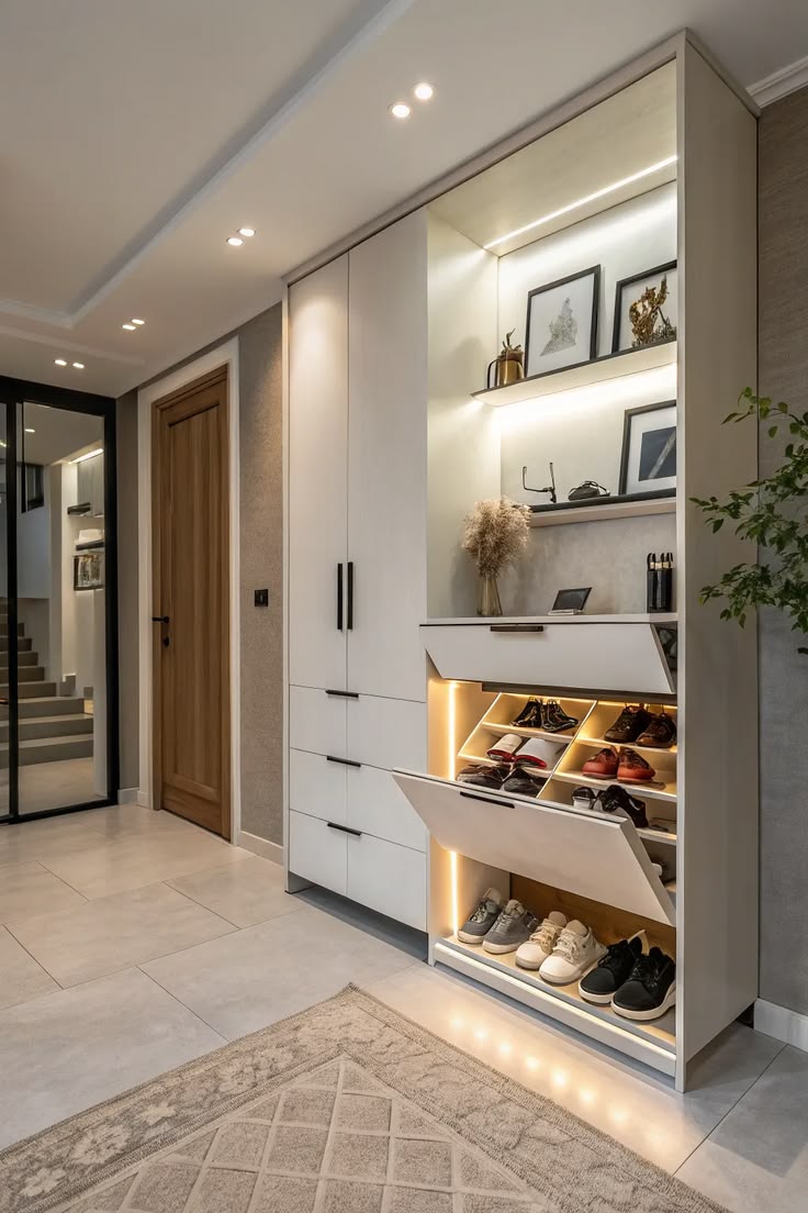 Entryway Inspiration Best Shoe Cabinet Ideas Soft Soulful