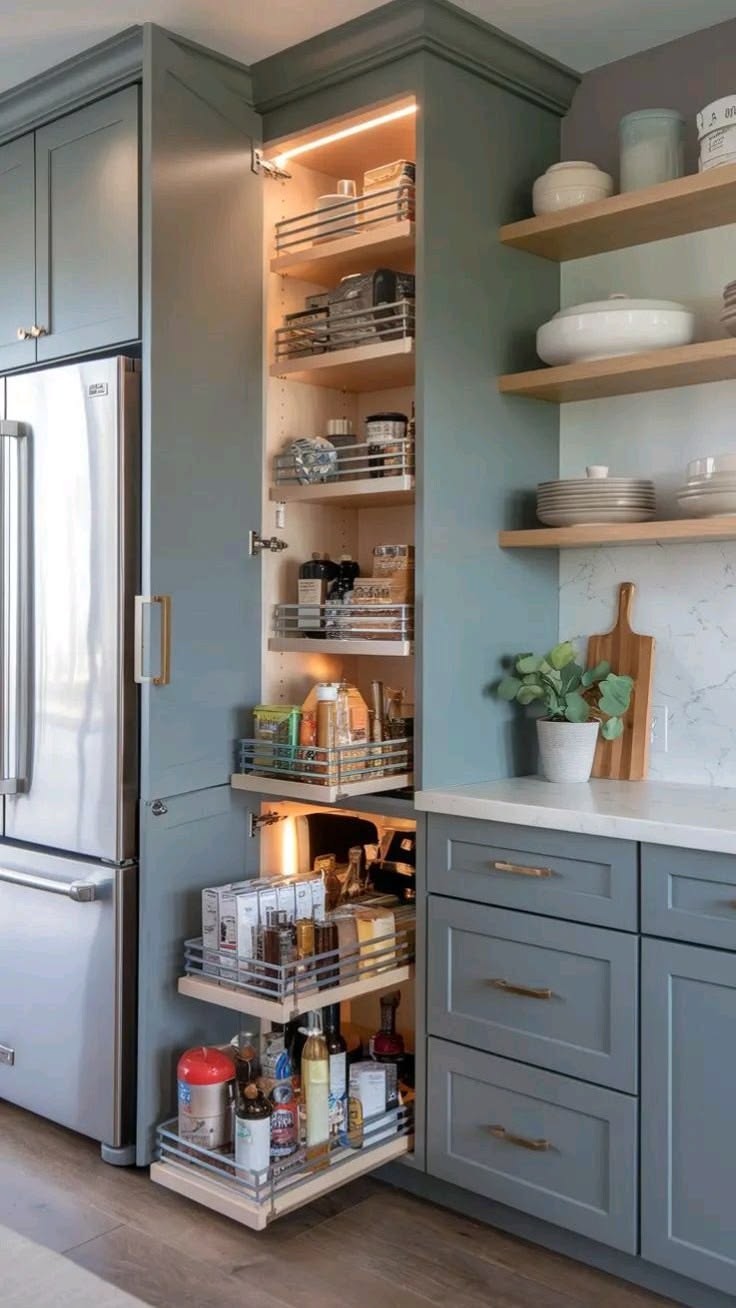 Maximize Small Kitchen Space with These Storage Hacks