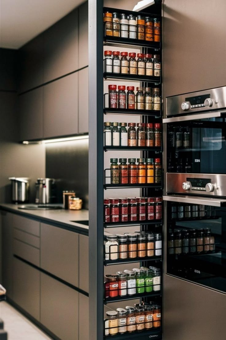 Six chic spice rack designs elevate storage with style function and flair for any kitchen