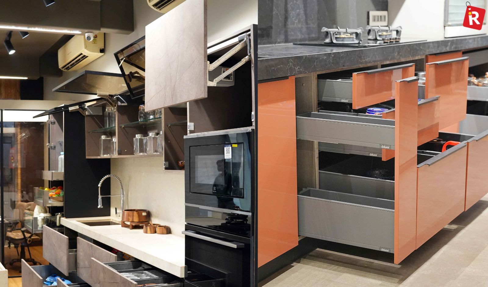 Blum Modular Kitchen Dealers in Faridabad