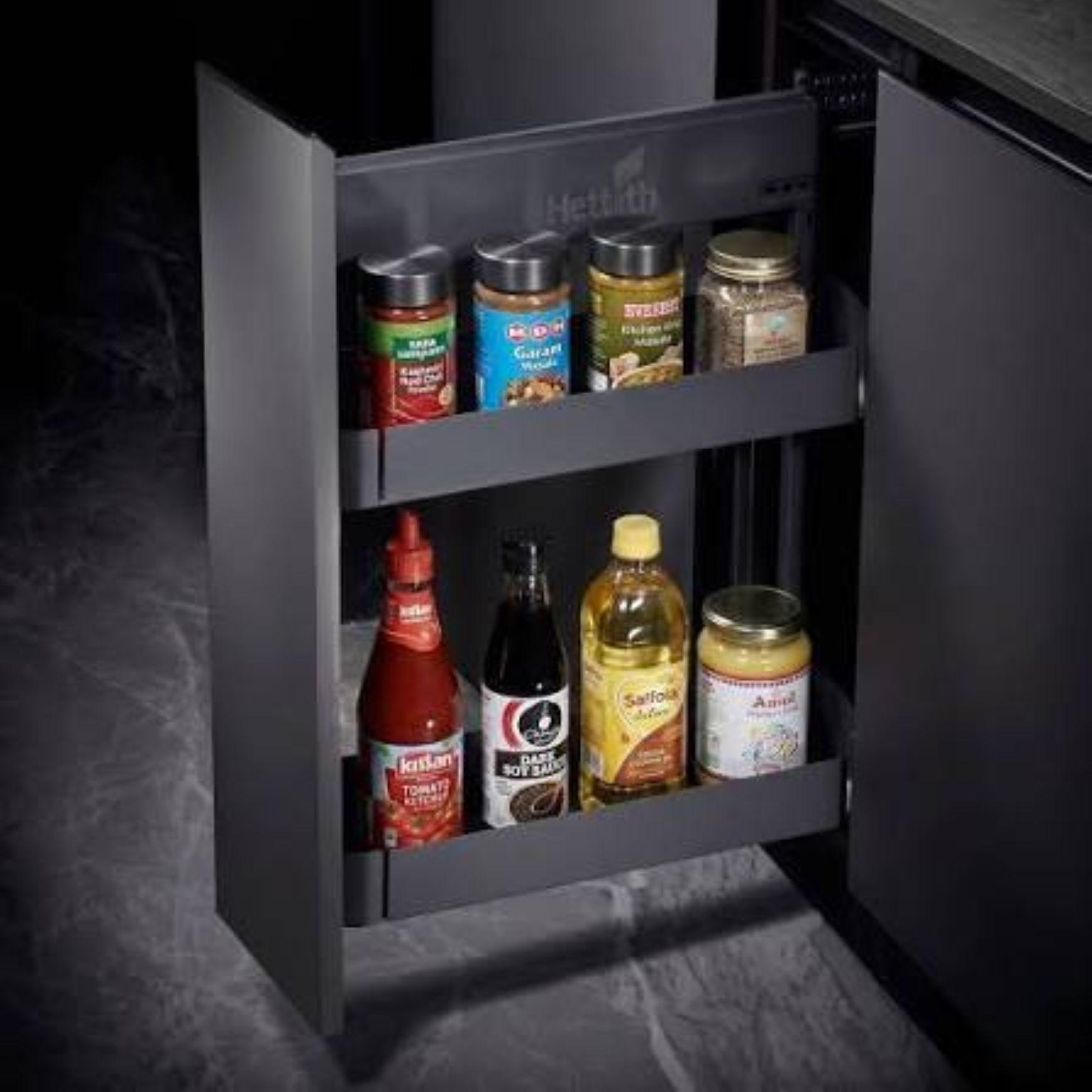 Hettich Modular Kitchen Hardware - Fittings - Hettich Kitchen Accessories in Delhi - NCR - India