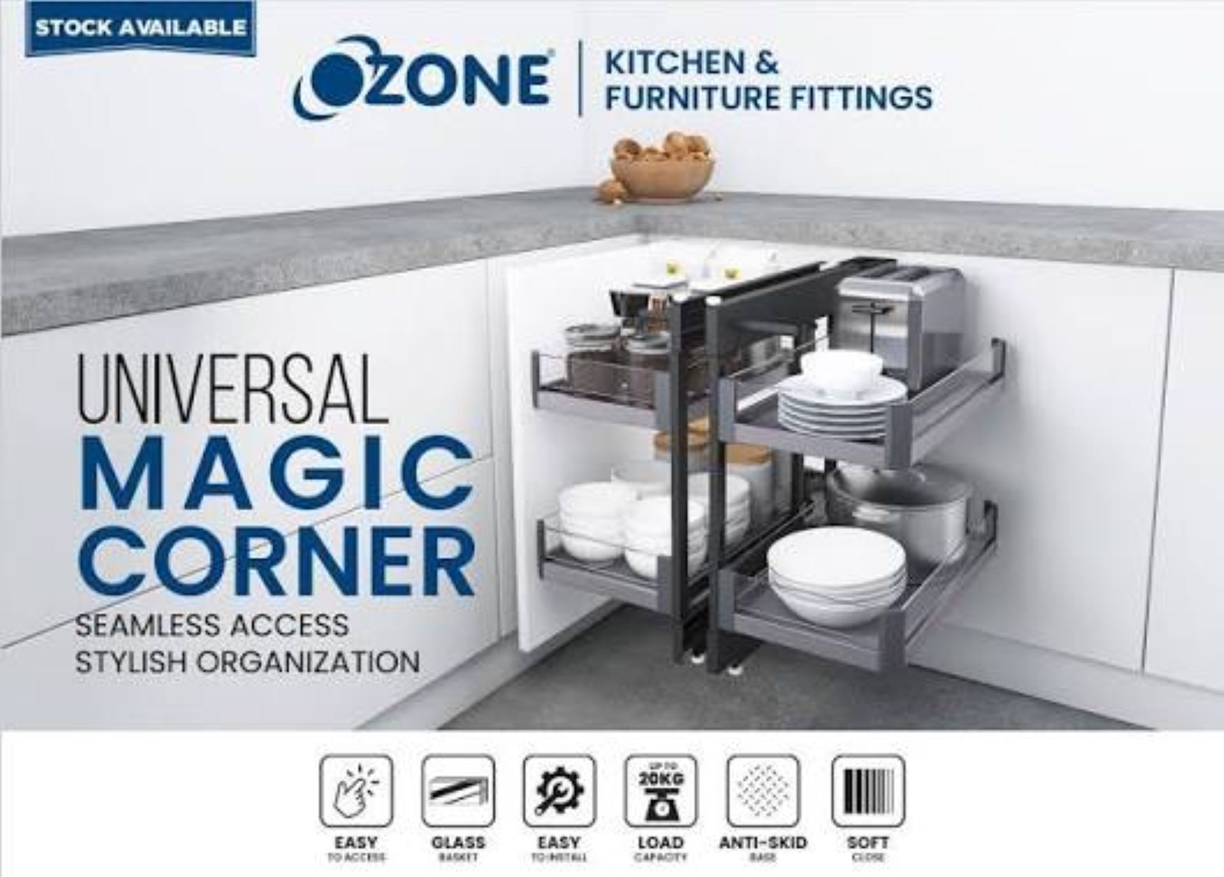 Ozone Modular Kitchens in Ghaziabad - Faridabad