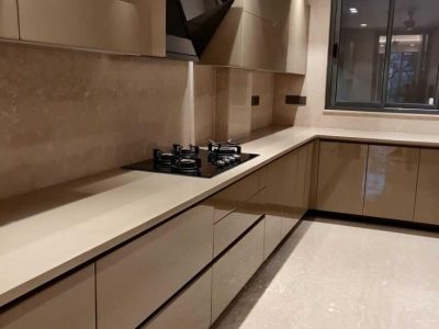 Cream Color Modular Kitchen Dealers