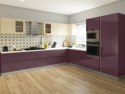 L-Shaped Modular kitchen