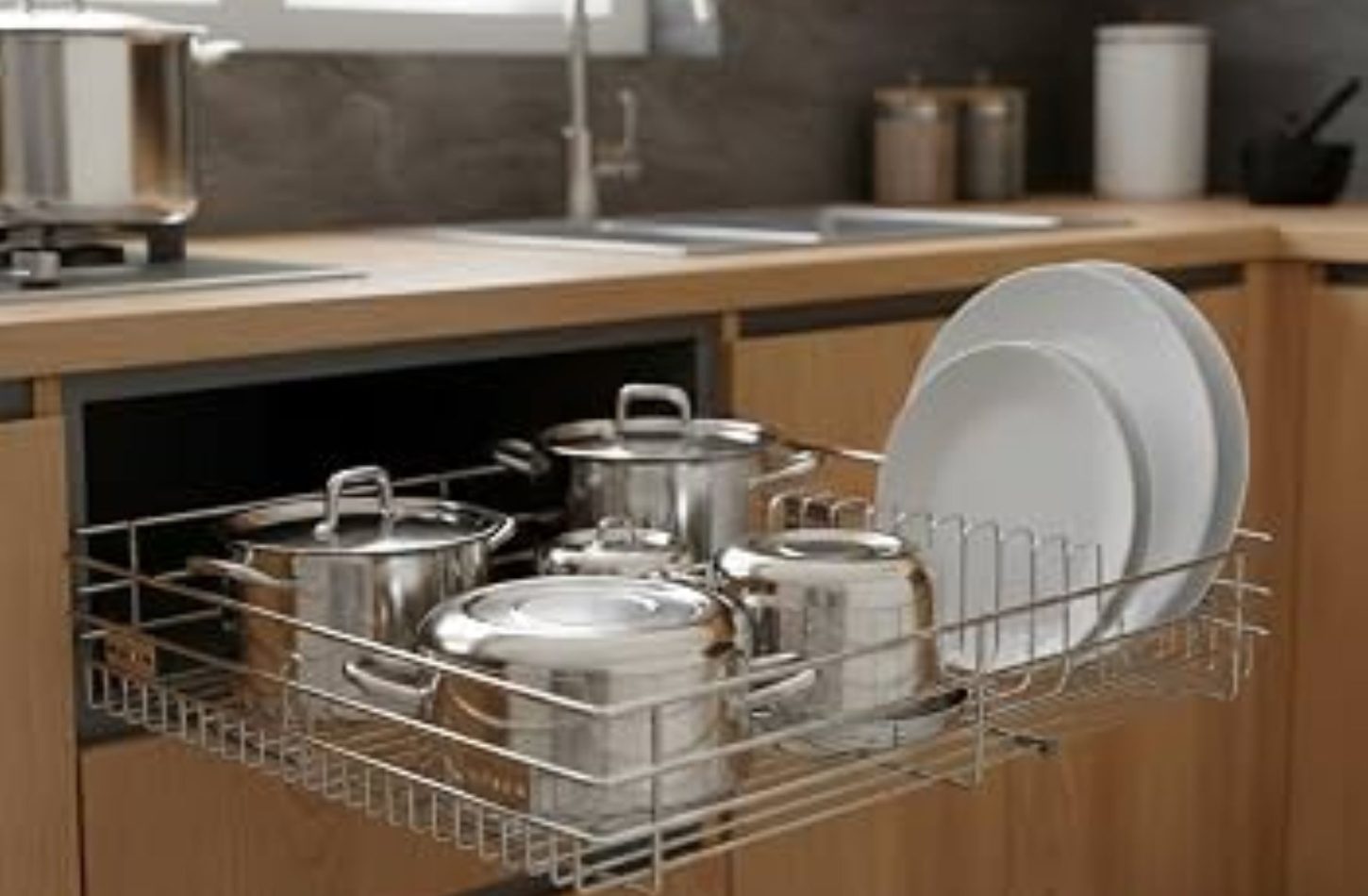 Inox Modular Kitchen Hardware - Fittings - Inox Kitchen Accessories in Delhi - NCR - India