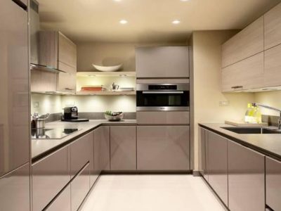 Beige Modular Kitchen Manufactures