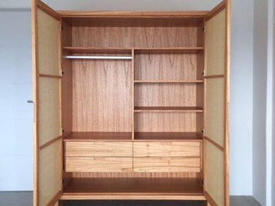 Rattan Wardrobe Manufacture , Elegant Rattan Wardrobe