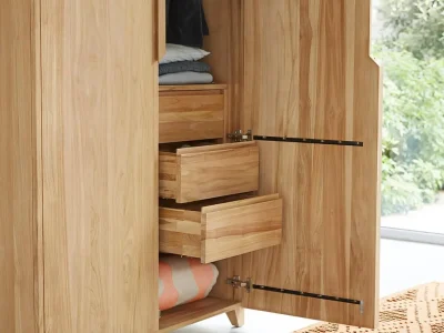 Elegant Teak Wardrobe Manufacturers in Delhi